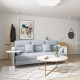 NOVA Natural Marble Coffee Table, White NOVA Natural Marble Coffee Table, White